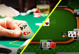 poker versus video poker
